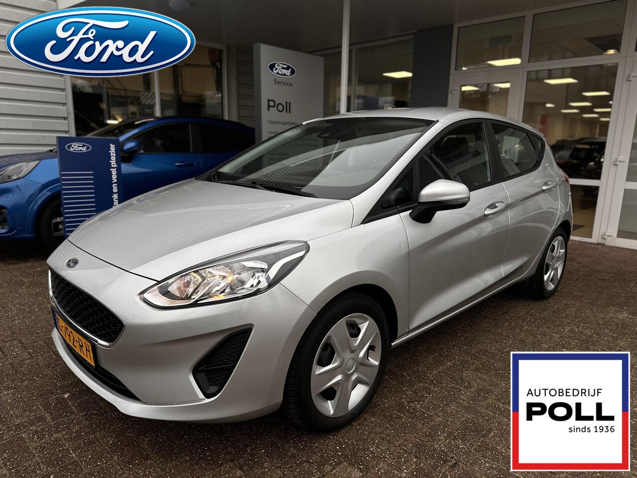 Ford Fiesta - 1.1 85pk Trend Navi Cruise Voorruitverwarming Apple Car play DAB+ Parkeersensoren 5drs - AutoWereld.nl