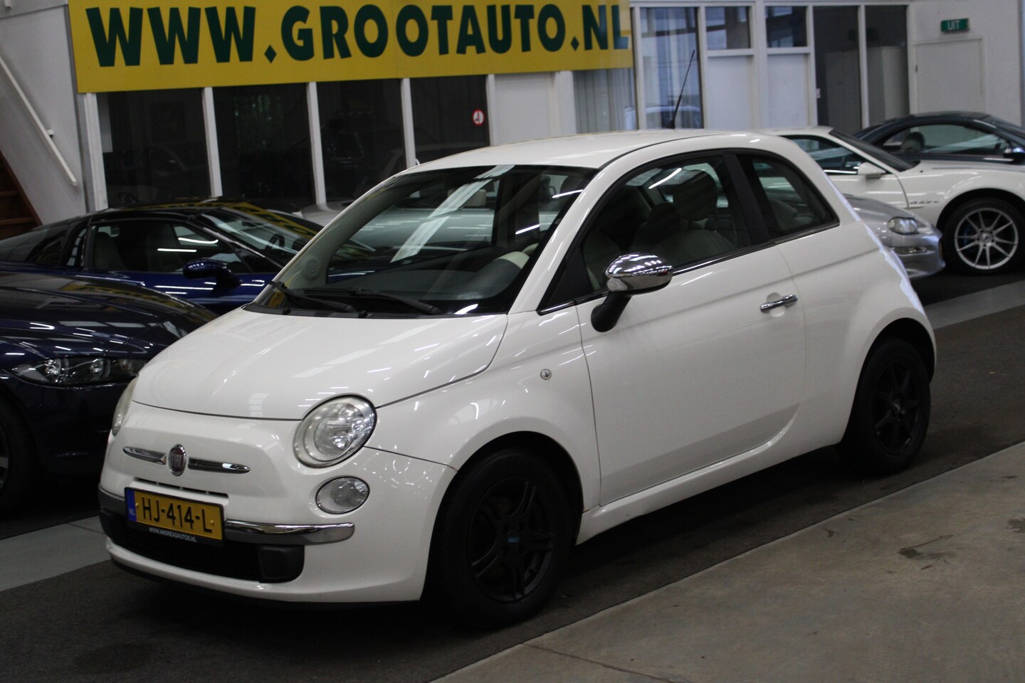 Fiat 500 - 0.9 TwinAir Stuurbekrachtiging, Leer/Stof - AutoWereld.nl