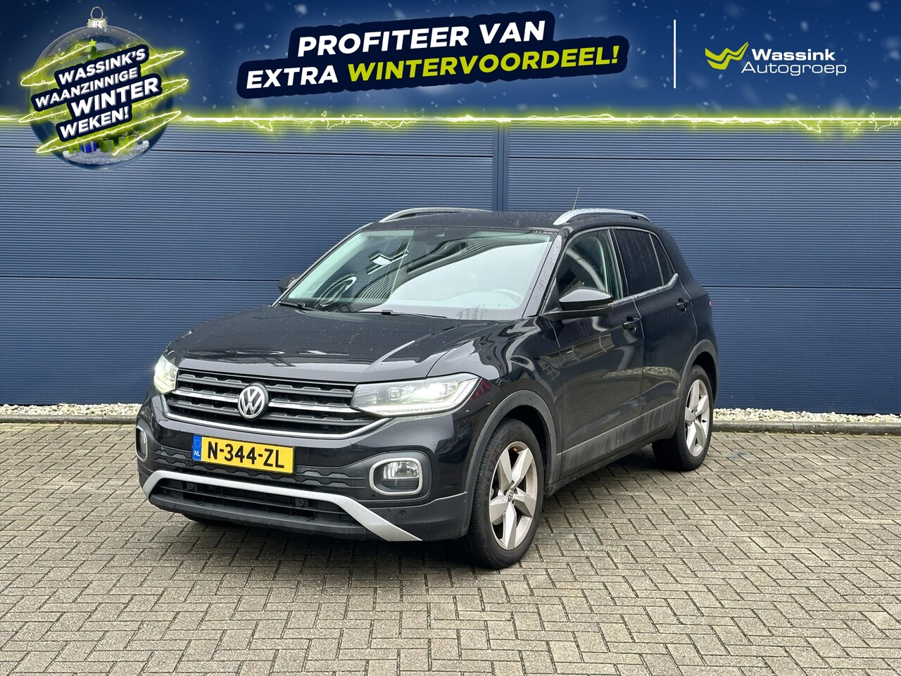 Volkswagen T-Cross - 1.0 TSI 115pk Style Business R | AUTOMAAT | Climate Control | Navigaite | Parkeersensoren - AutoWereld.nl