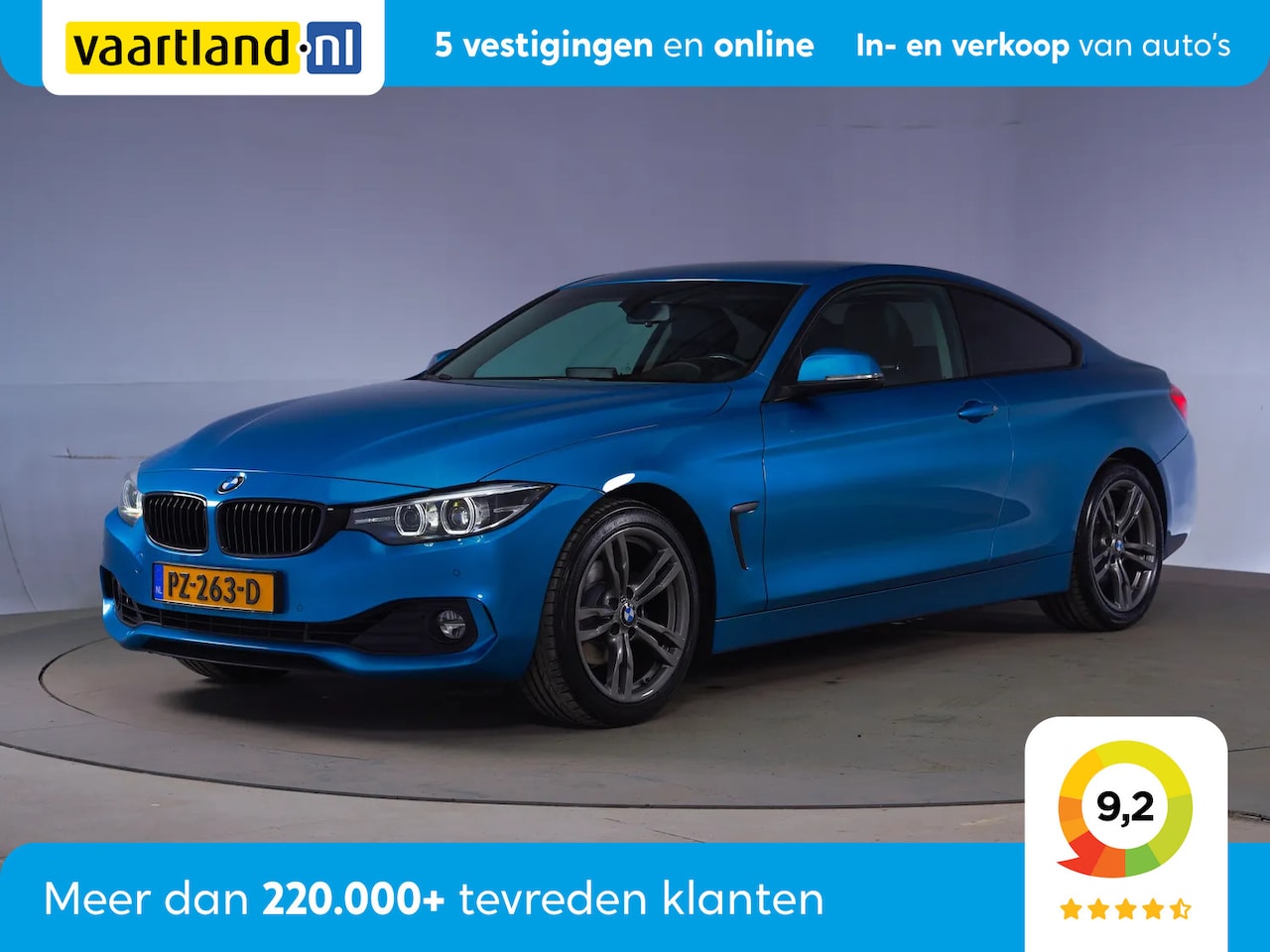 BMW 4-serie Coupé - 418i High Executive Sport Aut. [ Full led Leder Sportstoelen ] - AutoWereld.nl