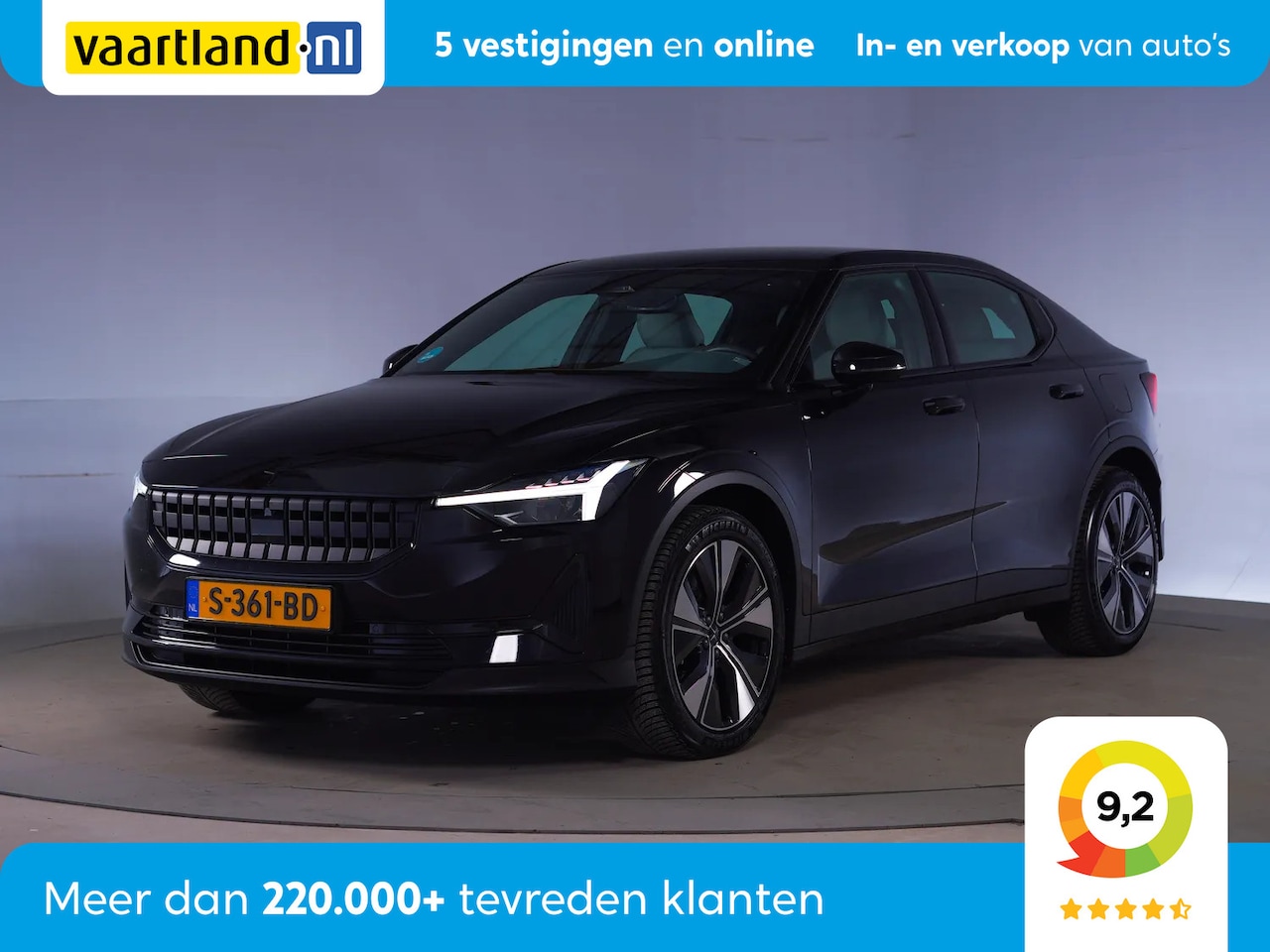 Polestar 2 - Long Range Single Motor 78 kWh - AutoWereld.nl