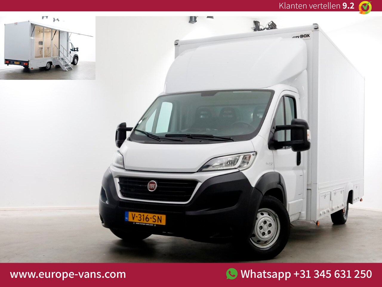 Fiat Ducato - 35 2.3 MultiJet 130pk Euro6 Demotruck/Mobiel Kantoor/Showroom 10-2018 - AutoWereld.nl