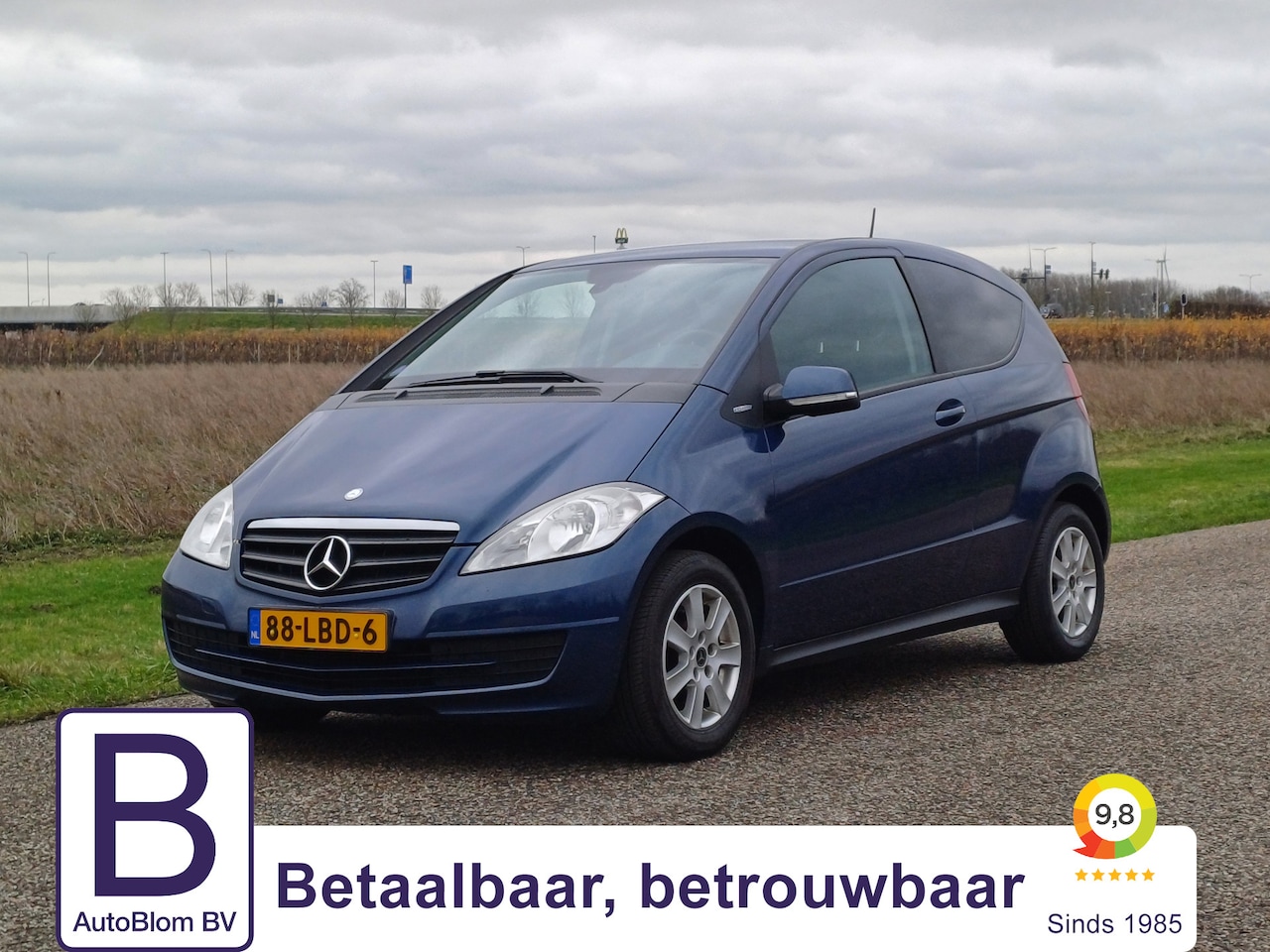 Mercedes-Benz A-klasse - 160 BlueEFFICIENCY Business Class | Prachtige auto ! | Lage Km ! | NL geleverd ! | Airco - AutoWereld.nl