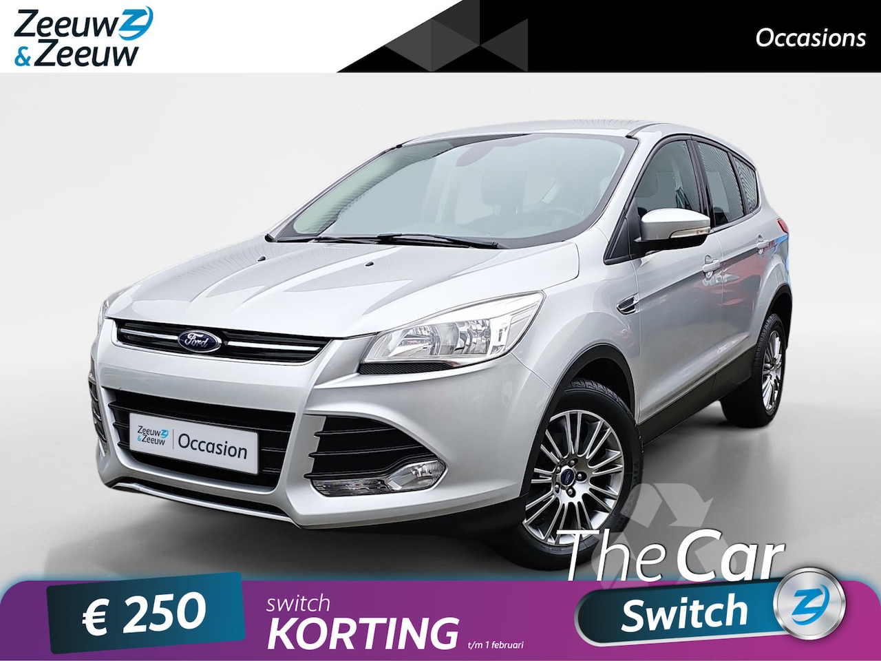 Ford Kuga - 1.6 Trend | Trekhaak | Cruise Control | Bluetooth telefoonvoorbereiding | Achteruitrijcame - AutoWereld.nl