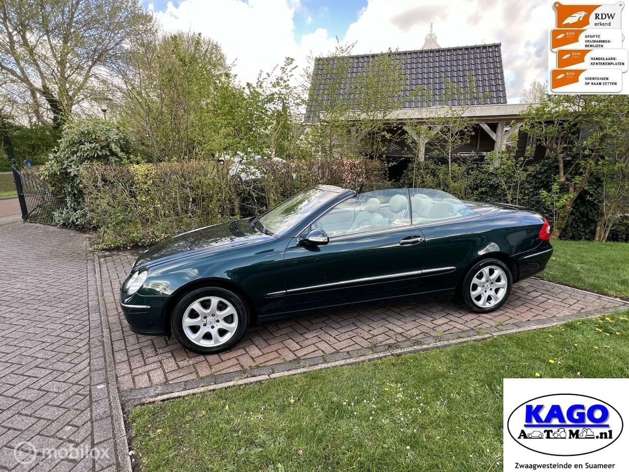 Mercedes-Benz CLK-klasse Cabrio - 240 Elegance 240 Elegance - AutoWereld.nl