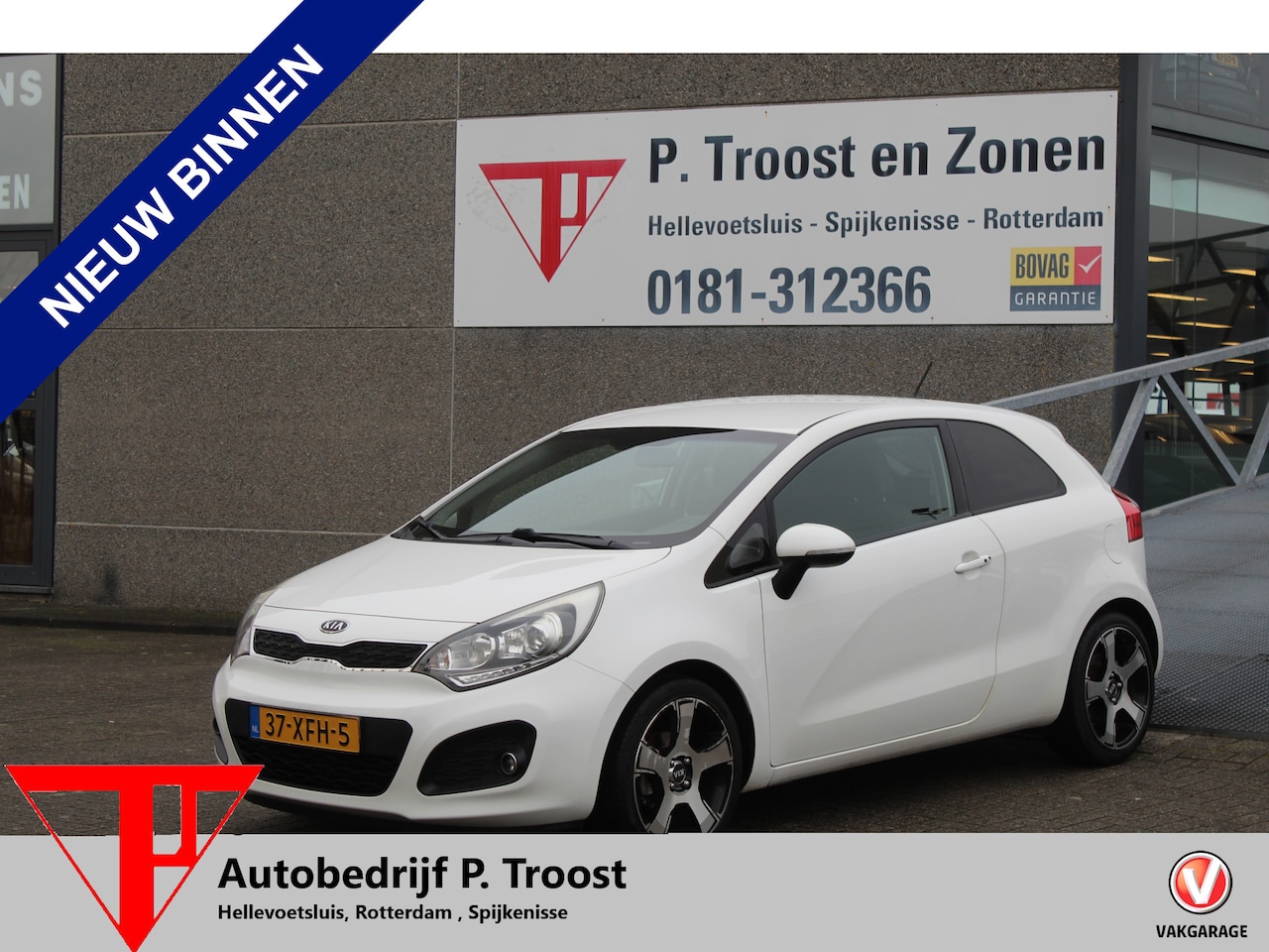 Kia Rio - 1.2 CVVT Super Pack Keyless entry/Bluetooth/Parkeersensoren/Climate control/Cruise control - AutoWereld.nl