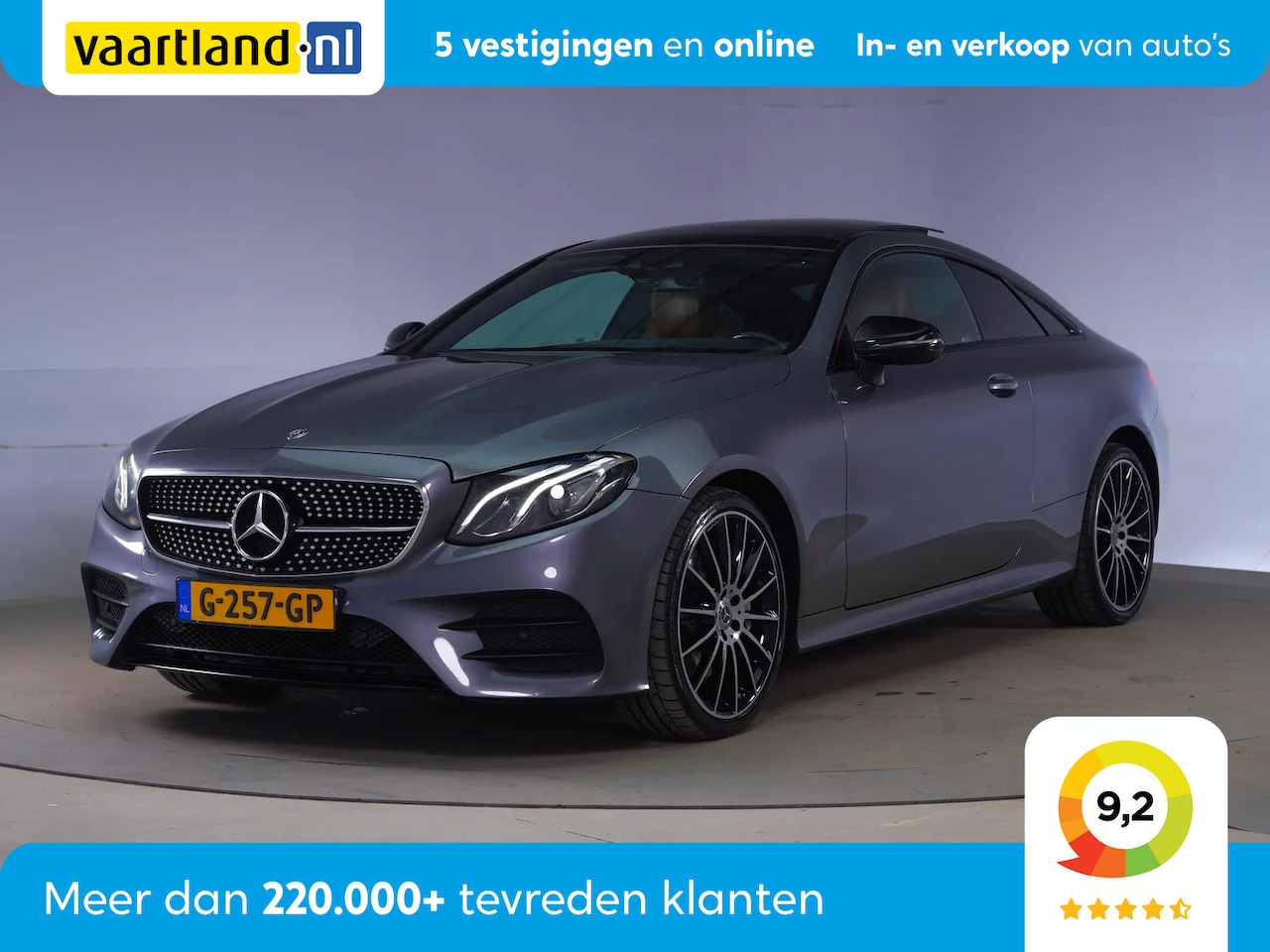 Mercedes-Benz E-klasse Coupé - 400 4MATIC AMG Line Aut. [ Panorama Head-up Burmester Leder ] - AutoWereld.nl