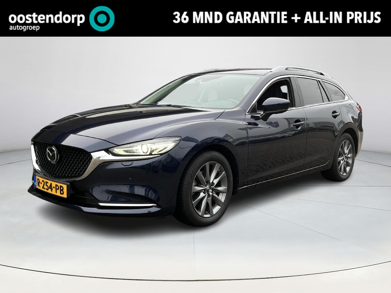 Mazda 6 Sportbreak - 2.0 SkyActiv-G 165 Business Automaat | Rijklaarprijs! | Trekhaak 1500kg! | Leder + Stoel & - AutoWereld.nl