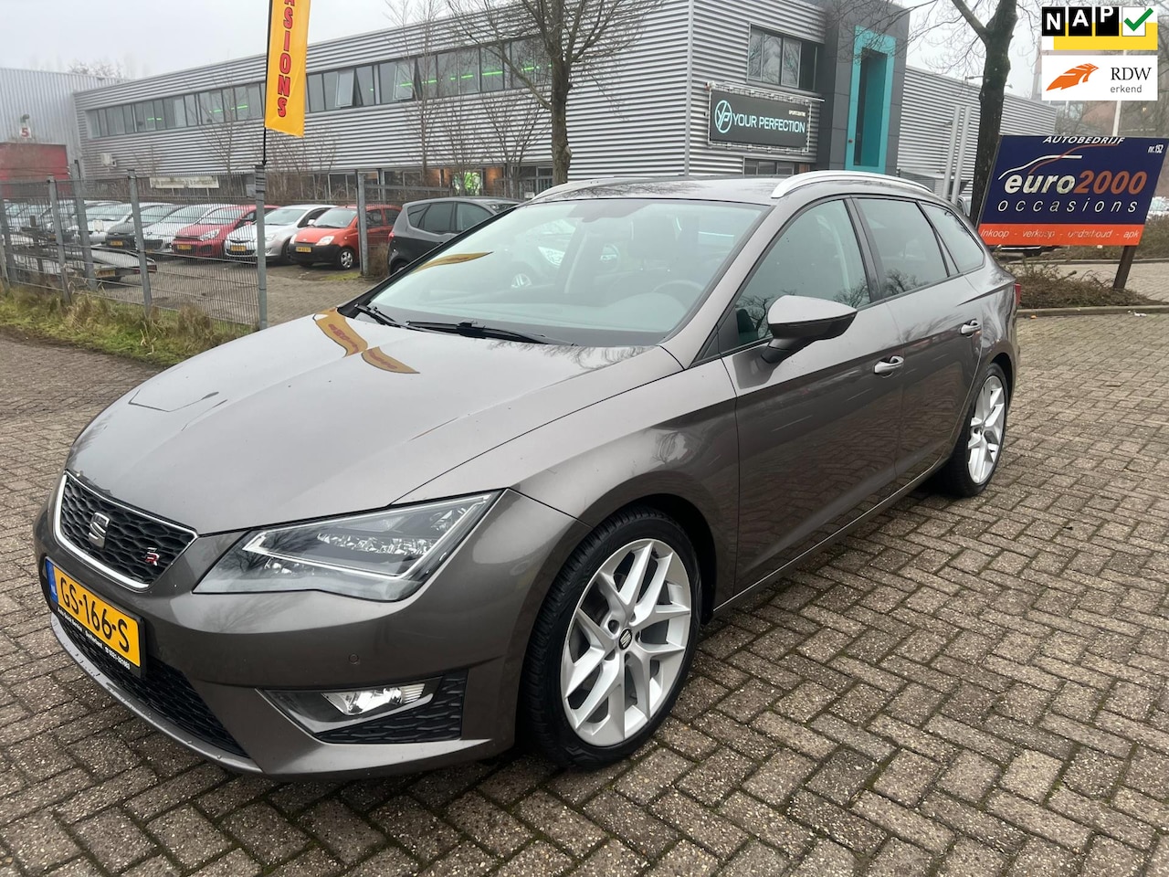 Seat Leon ST - 1.4 TSI ACT FR Dynamic - AUTOMAAT - LED - NETJES - AutoWereld.nl