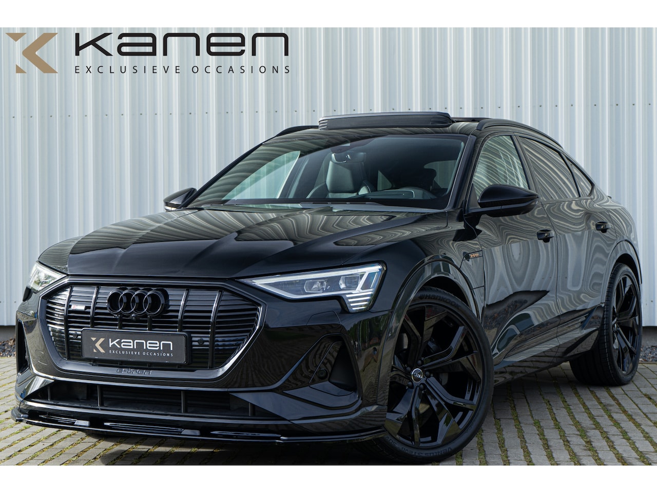 Audi e-tron Sportback - 50 Quattro S-line Panodak S stoelen Luchtv. Head up 360camera - AutoWereld.nl