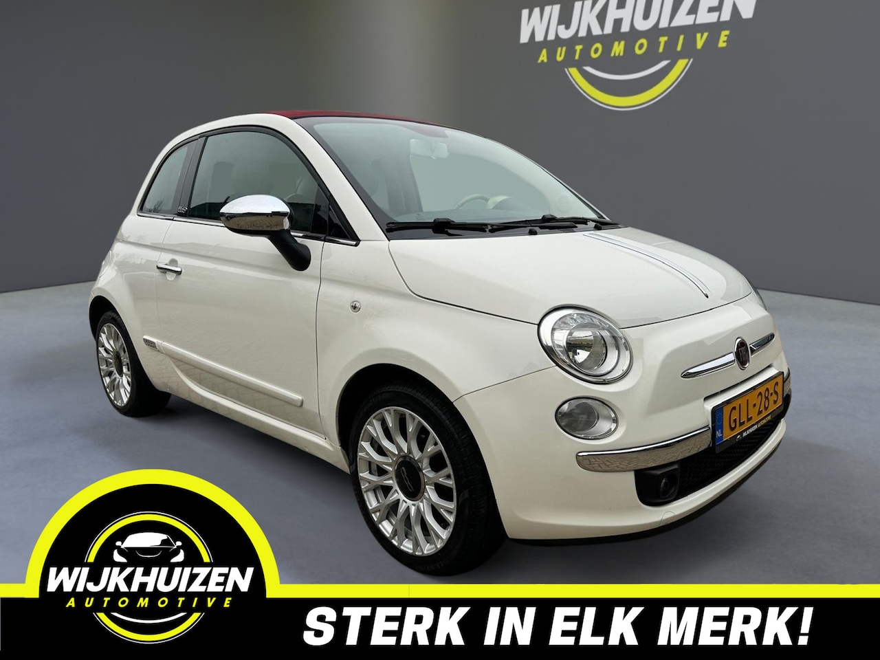 Fiat 500 C - 1.2 Easy met Airco !!! Nette staat !!! 1e Eigenaar !!! - AutoWereld.nl