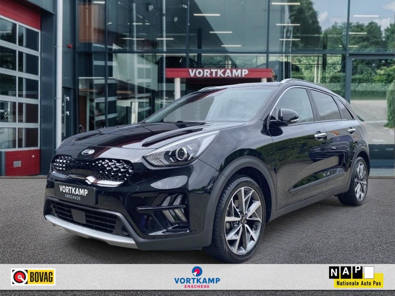 Kia Niro - 1.6 GDi Hybrid Dynamic Plus Line TREKHAAK/CAMERA/NAVI/CARPLAY - AutoWereld.nl