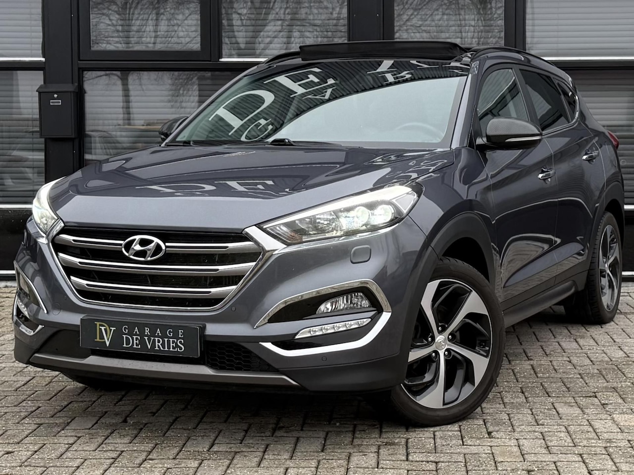 Hyundai Tucson - 1.6 T-GDi Premium Panoramdak Leder LKAS Full Option Garantie - AutoWereld.nl