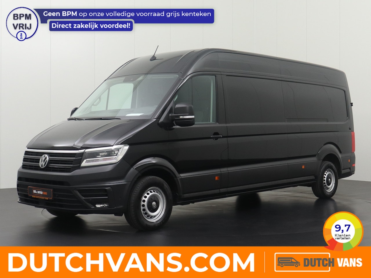 Volkswagen Crafter - 2.0TDI 177PK DSG Automaat L4H3 | Led | Navigatie | Camera | 3-Persoons | 3000Kg Trekhaak - AutoWereld.nl