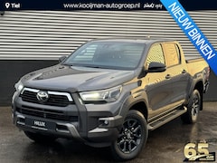 Toyota HiLux - 2.8 D-4D Double Cab Invincible Grijs kenteken Nieuw en direct rijden INCL. Tonneau Cover