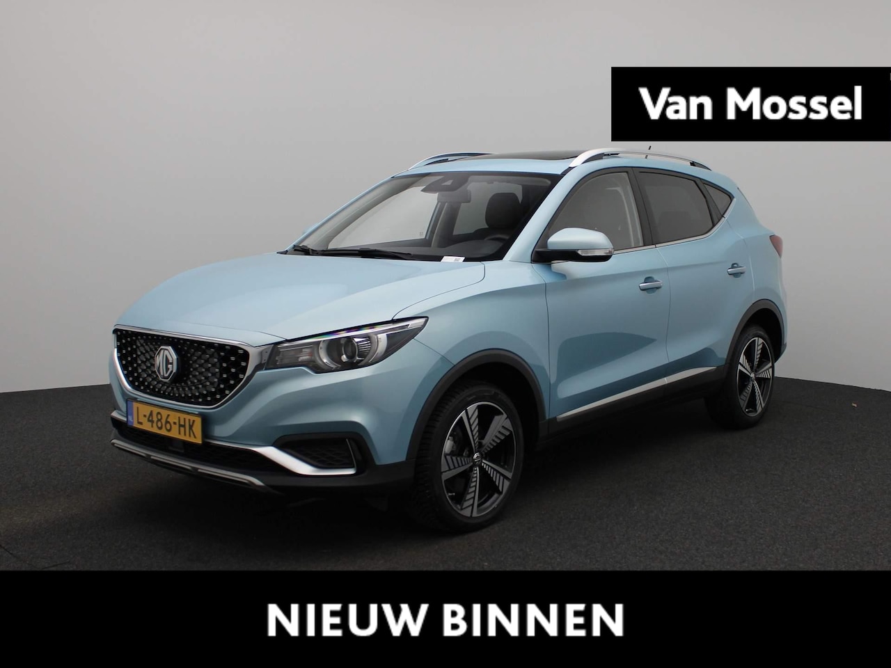 MG ZS - EV Luxury 45 kWh | Navigatie | Panoramadak | Leder | Camera | Adaptive cruise control - AutoWereld.nl