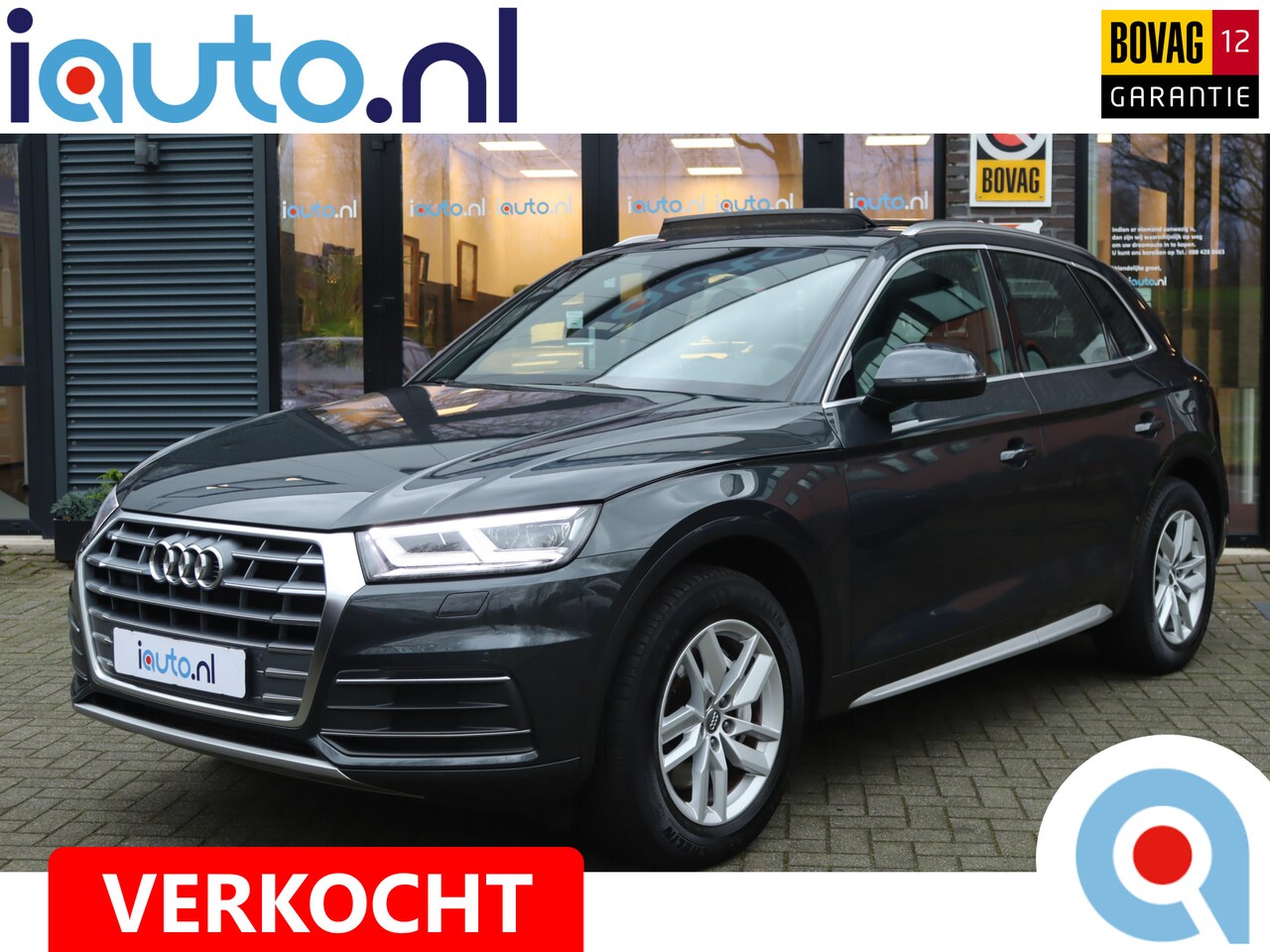 Audi Q5 - 50 TFSI e quattro Sport Pano/Luchtvering/Leder/Keyless/B&O/Virtual Cockpit/Camera/Trekhaak - AutoWereld.nl