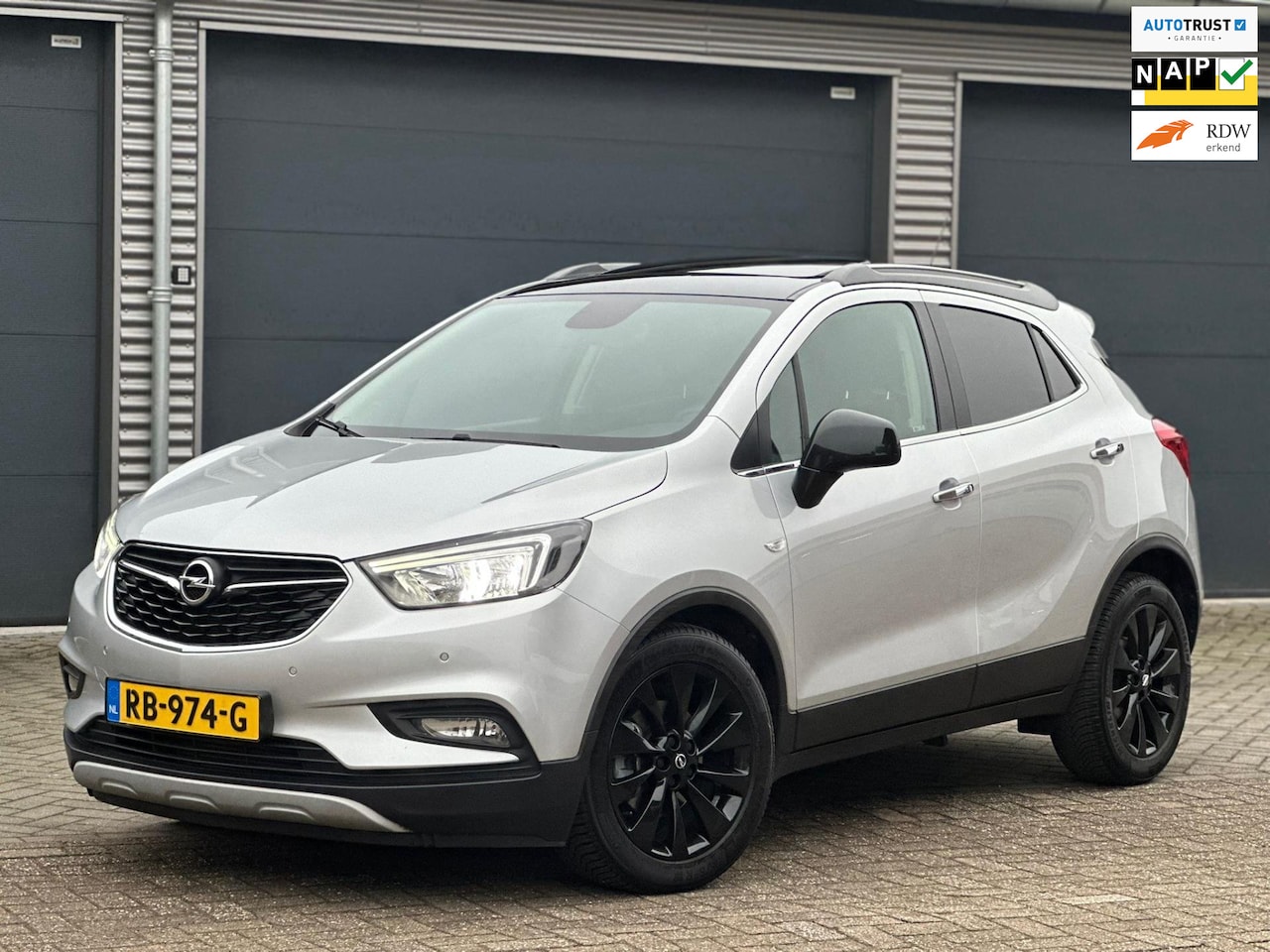 Opel Mokka X - 1.4 Turbo AUTOMAAT Innovation, 33000 km, dealer onderhouden, schuifdak, vele opties - AutoWereld.nl