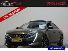 Peugeot 508 - 1.2 PureTech Blue Lease GT Line AUTOMAAT MASSAGE G. NAVI PANO LED FOCAL LEER TREKHAAK etc