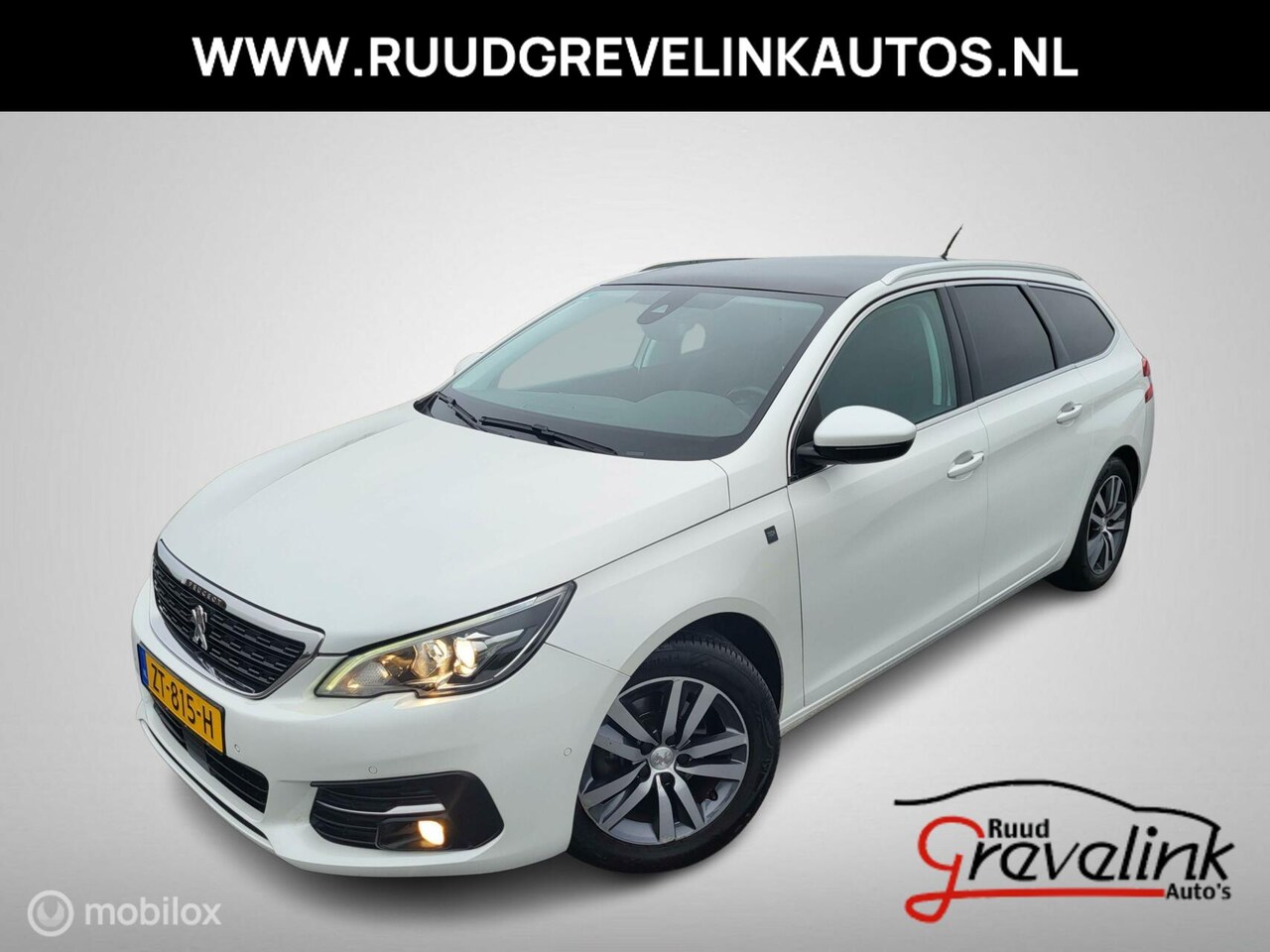 Peugeot 308 SW - 1.2 PT 131 PK H6 Navi Camera Parkassist Trekhaak Panodak Chroom - AutoWereld.nl