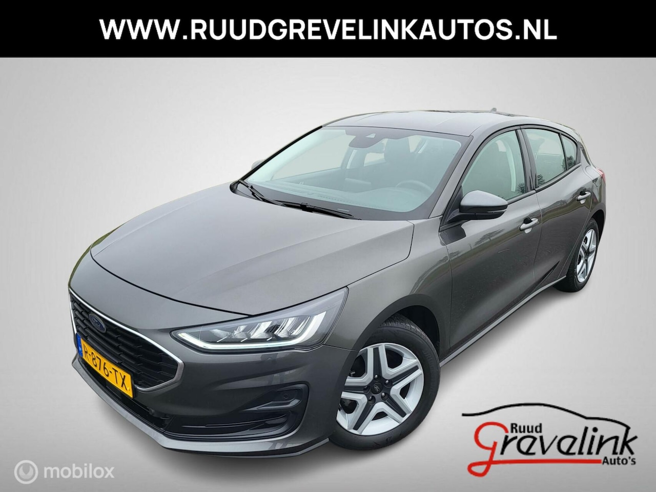 Ford Focus - (Facelift model) 1.0 EcoBoost Navigatie Led Parkeersensoren 16"Velgen - AutoWereld.nl