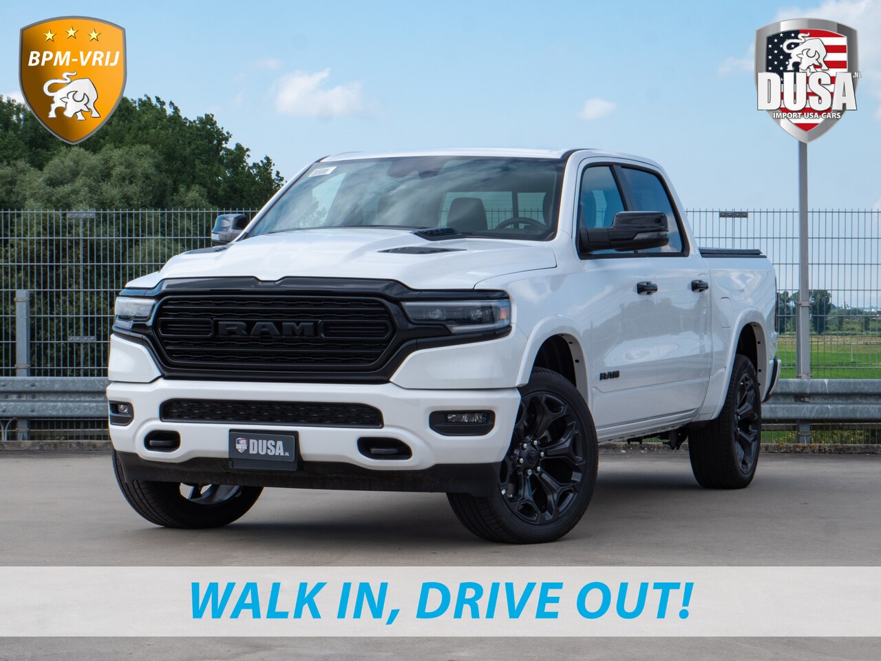 Dodge Ram 1500 - | Limited E-torque | Final V8 Edition | 4x4 Crew Cab | Night Edition | Cover | Trekhaak | - AutoWereld.nl