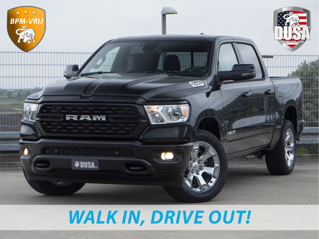 Dodge Ram 1500 - | Big Horn Sport | 5.7 V8 | 4x4 | Crew Cab Nieuw binnen! | Sport | HEMI V8 | INCL BPM-VOOR - AutoWereld.nl