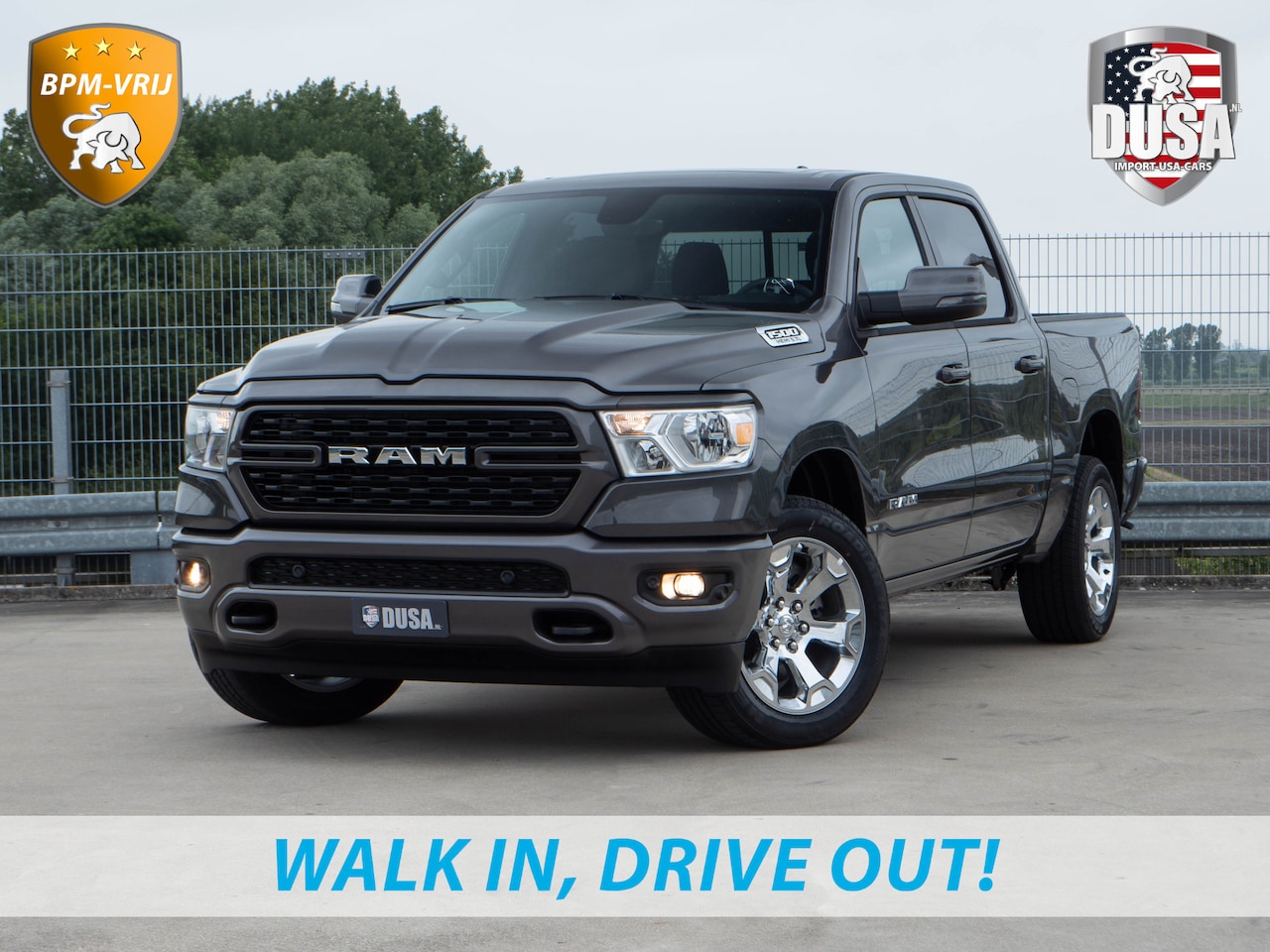 Dodge Ram 1500 - | Bighorn Sport | 5.7 V8 HEMI | 4x4 Crew Cab Nieuw binnen! | Sport | HEMI V8 | INCL BPM-VO - AutoWereld.nl