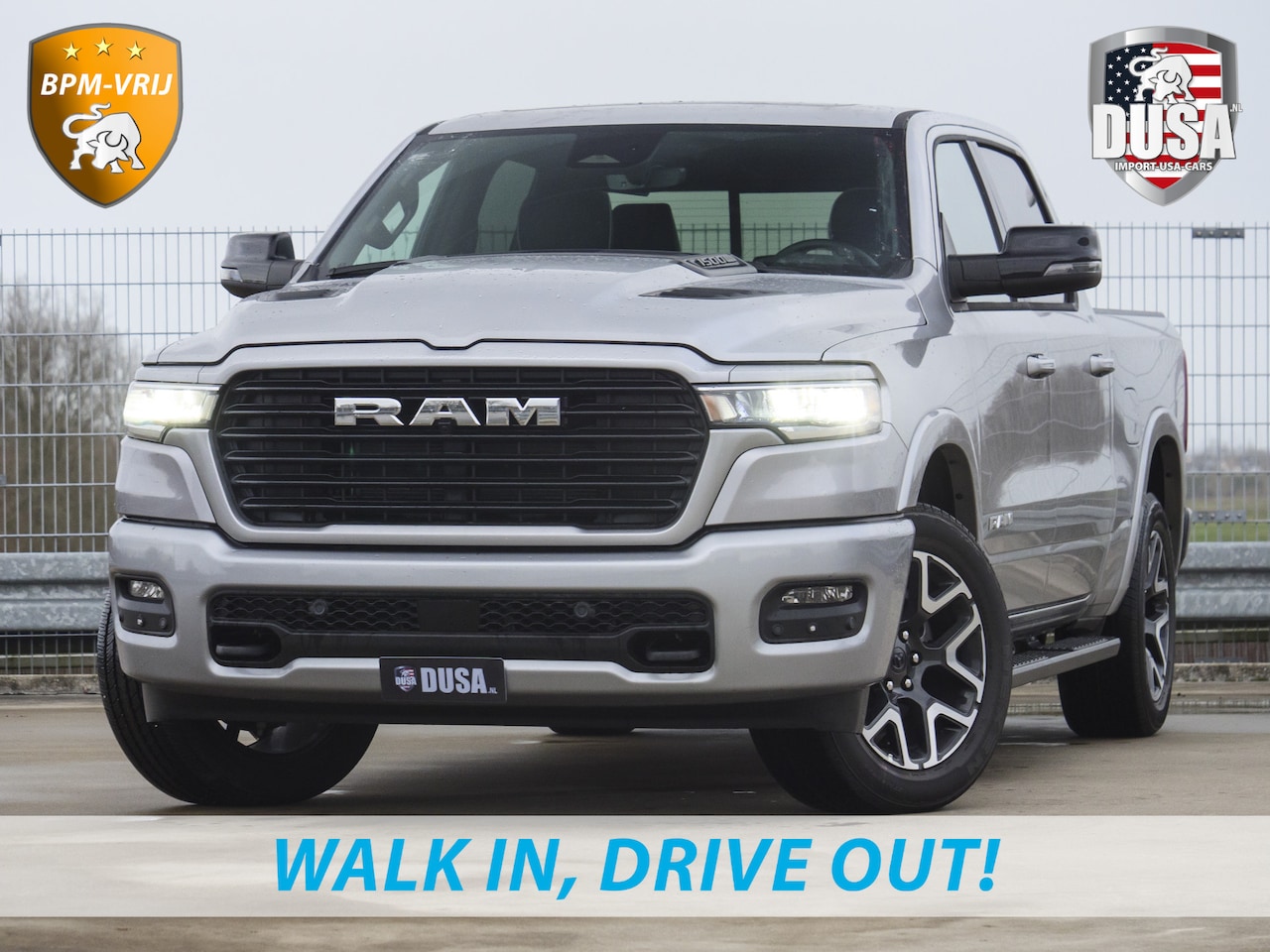 Dodge Ram 1500 - | Laramie | Sport | Crew Cab | 4X4 | 2025 | Panorama | 12-inch Touchscreen | INCL BPM-VOOR - AutoWereld.nl