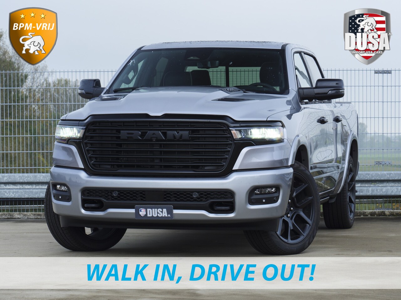 Dodge Ram 1500 - | Laramie | Night Edition | 3.0L I6 Hurricane | Crew Cab | 4X4 | INCL BPM-VOORDEEL | Nivea - AutoWereld.nl