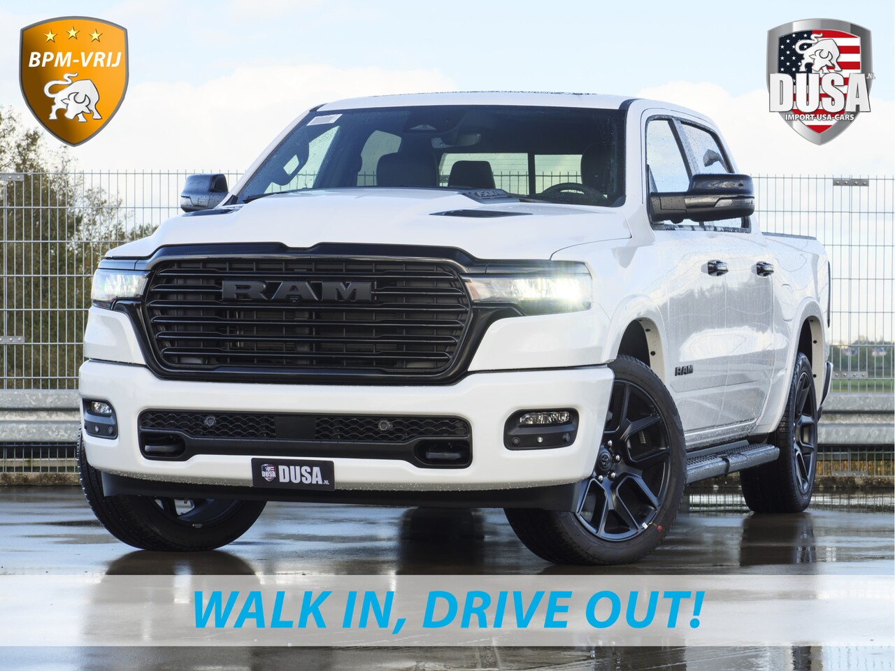 Dodge Ram 1500 - | Laramie | Night Edition | 3.0L I6 Hurricane | Crew Cab | 4X4 | Panorama | 14,4-inch Touc - AutoWereld.nl