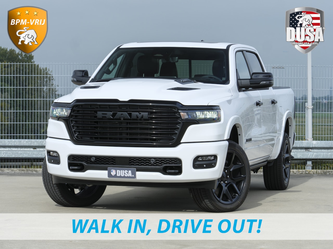 Dodge Ram 1500 - | Laramie | Night Edition | 3.0L I6 Hurricane | Crew Cab | 4X4 | INCL BPM-VOORDEEL | Nivea - AutoWereld.nl