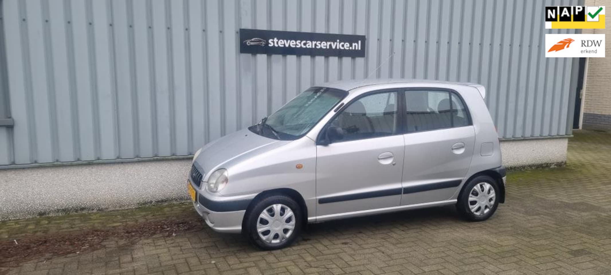 Hyundai Atos Spirit - 1.0i SLX 115 dkm nette auto - AutoWereld.nl