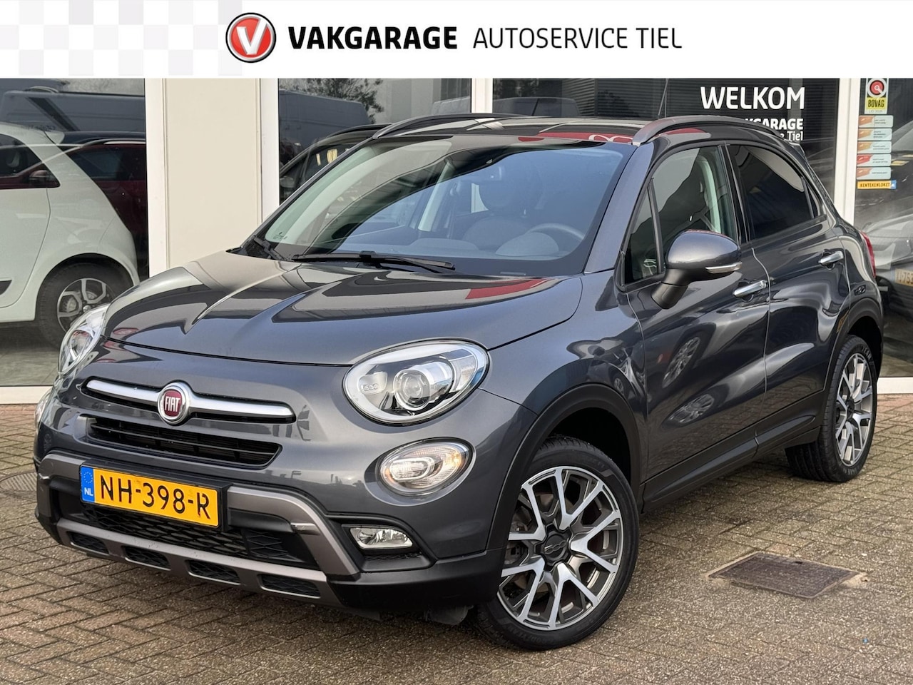 Fiat 500 X - 1.4 Turbo MultiAir Lounge Automaat, Navigatie, Parkeersensoren, Lichtmetalen velgen, Stoel - AutoWereld.nl