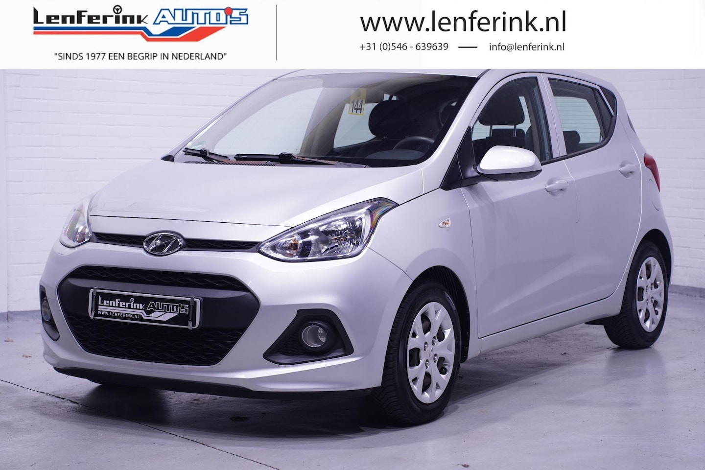 Hyundai i10 - 1.0i i-Motion Airco Metallic NAP - AutoWereld.nl