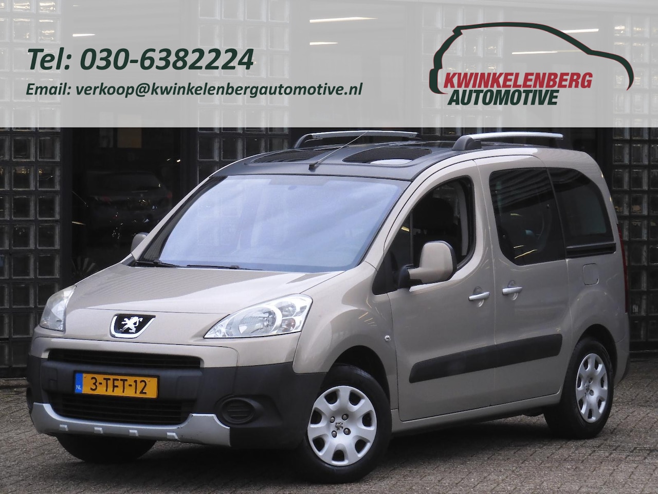 Peugeot Partner Tepee - 1.6 2X SCHUIFDEUR/ PANORAMADAK/ TREKHAAK - AutoWereld.nl