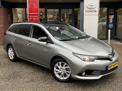 Toyota Auris Touring Sports - 1.8 HYBRID BLACK EDITION NAVI CAMERA PRIVACY-GLASS LM-VELGEN LED CRUISE NL-AUTO