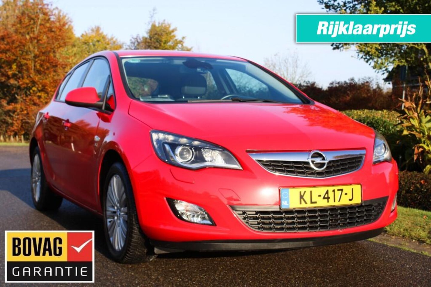 Opel Astra - 1.4i 100pk Cosmo 5-drs airco/cruise/xenon/half leer/lm velgen - AutoWereld.nl