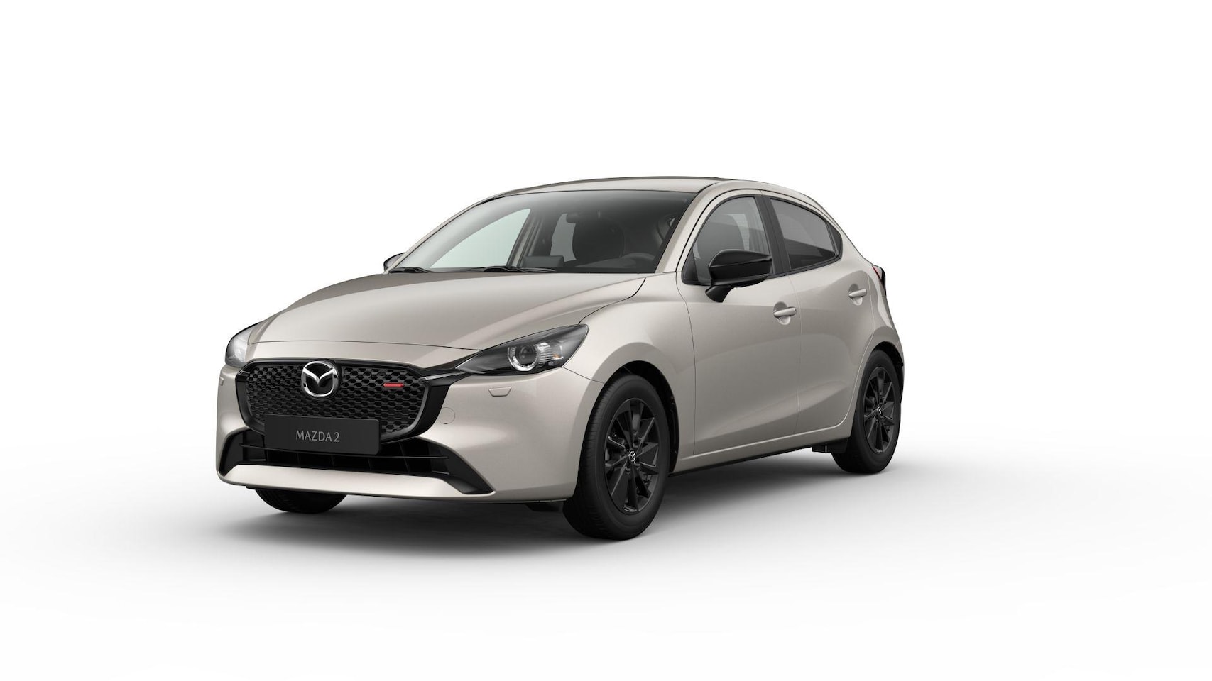 Mazda 2 - e-Skyactiv G 90 6MT Homura | 16-inch lichtmetalen velgen, Black | 8-inch LCD touchscreen k - AutoWereld.nl