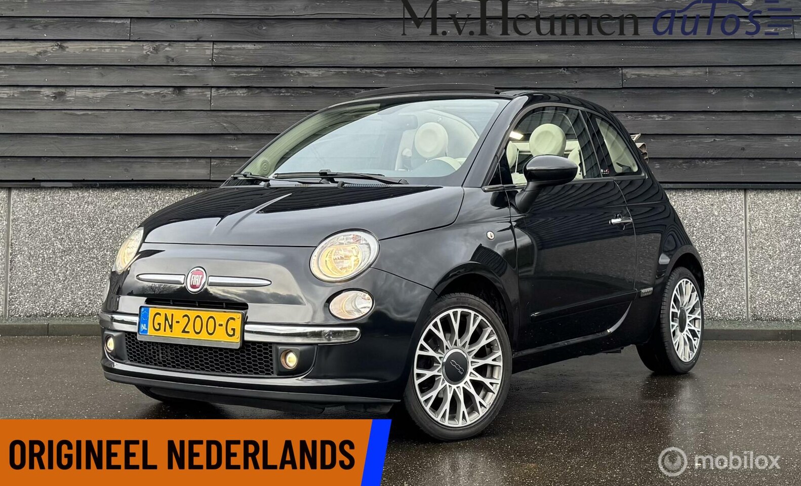 Fiat 500 C - 0.9 TwinAir Turbo Lounge Climate 17inch Nieuw Dak - AutoWereld.nl