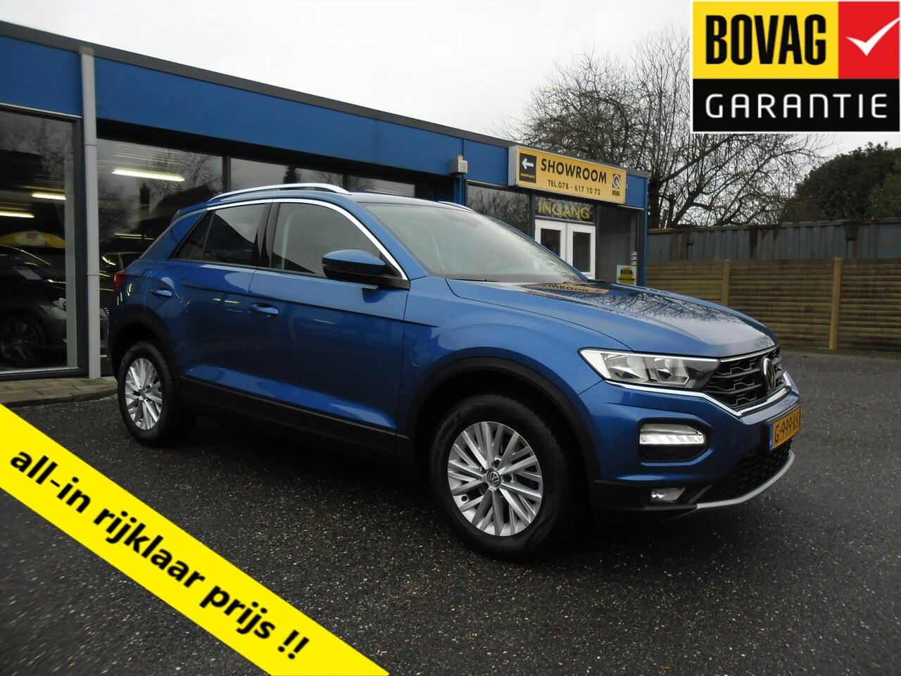 Volkswagen T-Roc - 1.0 TSI 115PK STYLE BUSINESS NAV AIRCO LMV PDC 41005 KM RIJKLAARPRIJS - AutoWereld.nl