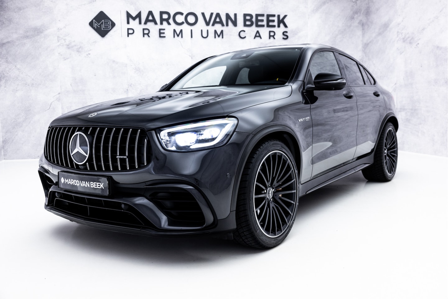 Mercedes-Benz GLC-klasse Coupé - AMG 63 S 4MATIC+ Premium+ | Keramisch | Schuifdak | Stoelventilatie - AutoWereld.nl