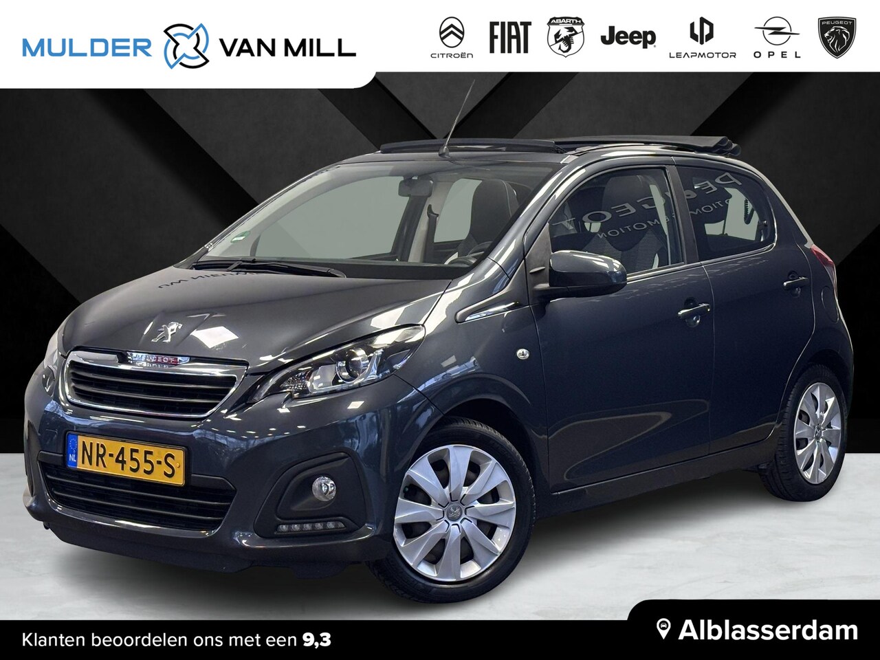 Peugeot 108 - 5-deurs Active TOP! 1.0 e-VTi 68pk VOUWDAK | AIRCO | BLUETOOTH | CABRIO! - AutoWereld.nl