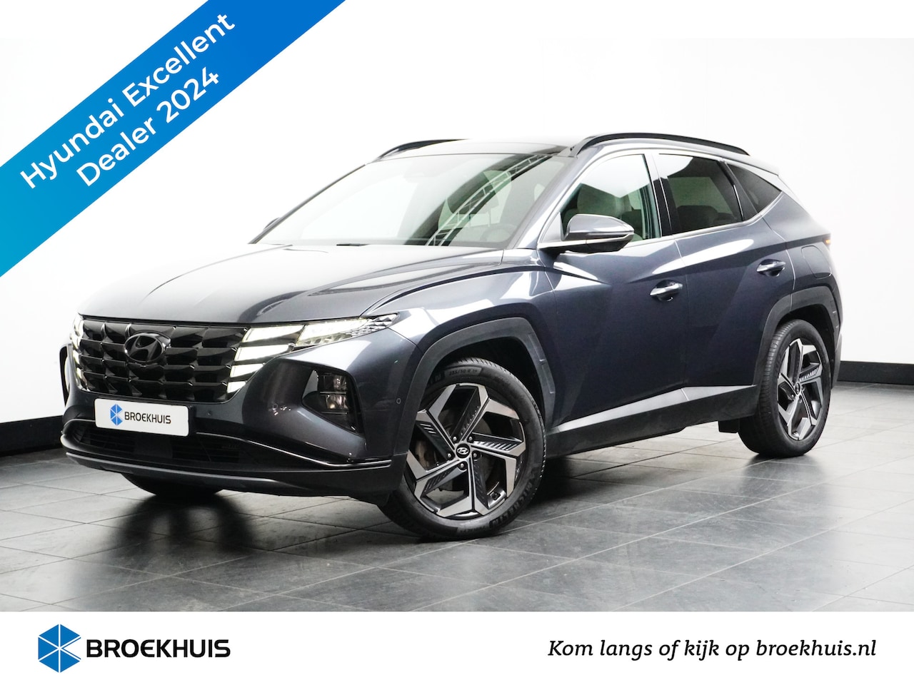 Hyundai Tucson - 1.6 T-GDI PHEV Premium Sky 4WD | Afn. Trekhaak | Panoramisch Schuif-kanteldak | Licht inte - AutoWereld.nl