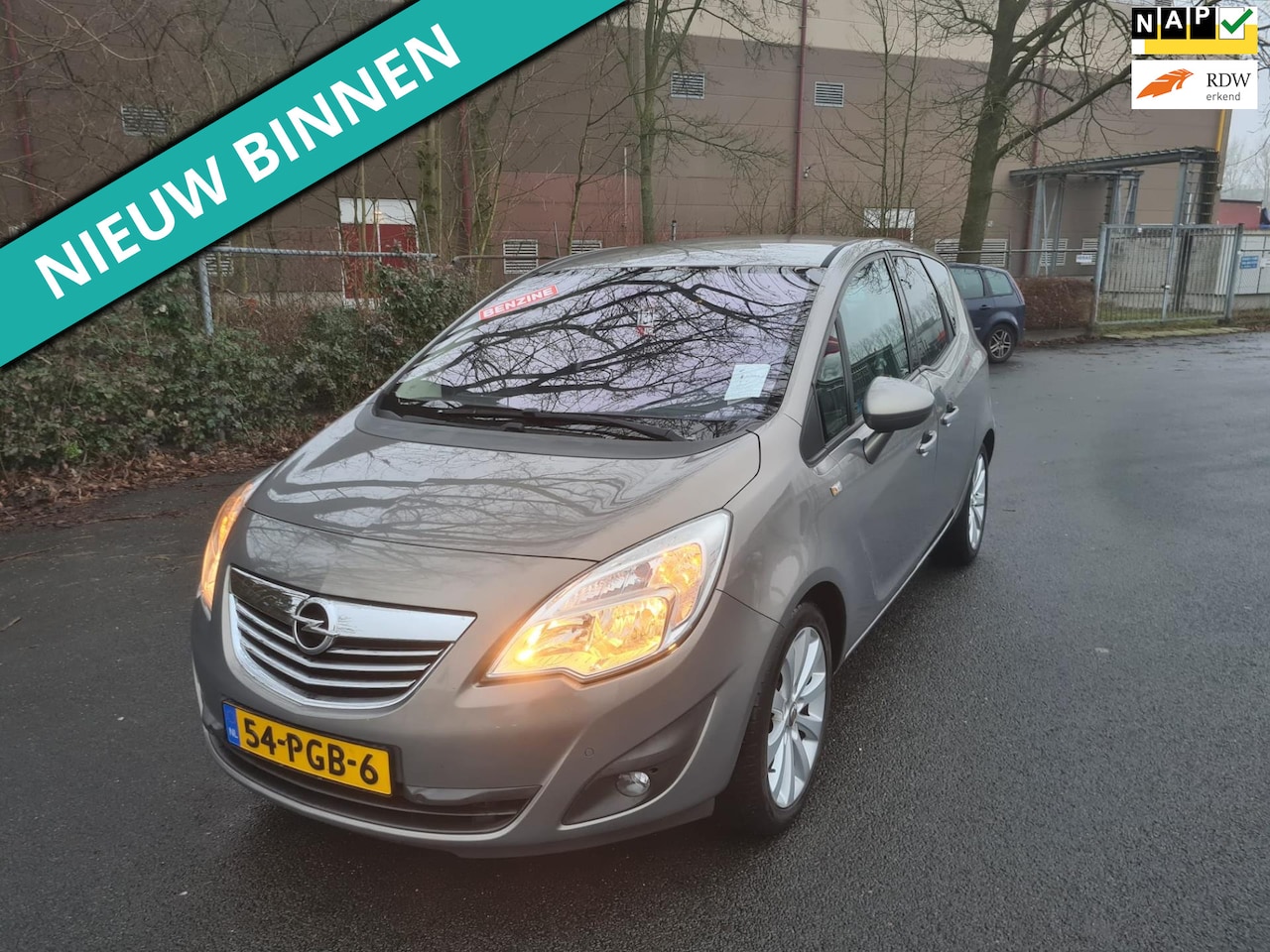 Opel Meriva - 1.4 Turbo Cosmo NETTE AUTO RIJDT EN SCHAKELT TOP - AutoWereld.nl