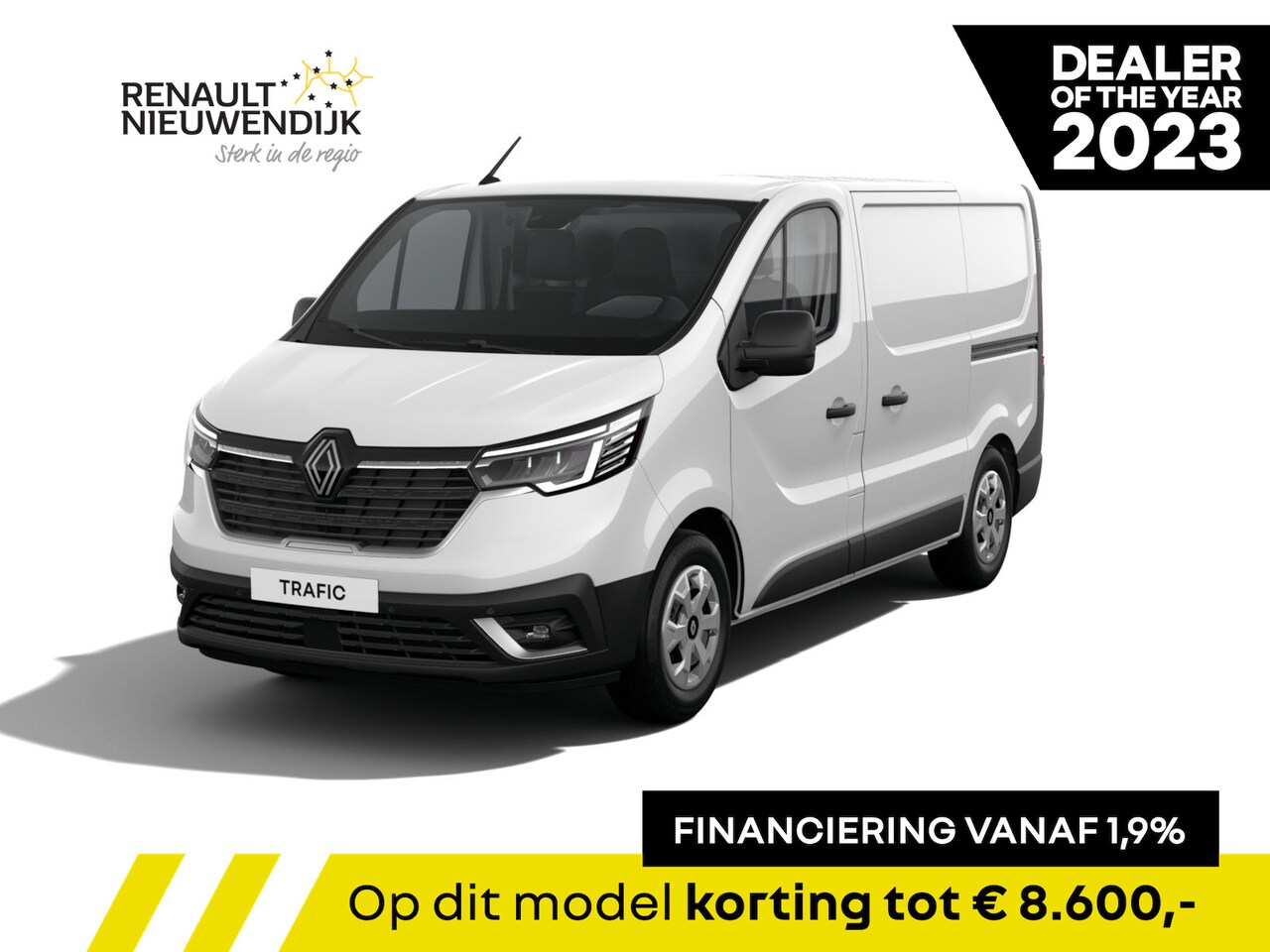 Renault Trafic E-Tech - Gesloten Bestel L2H1 Electric 120 1AT Comfort | Airconditioning | C-Shape LED dagrijverlic - AutoWereld.nl