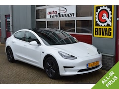 Tesla Model 3 - Standard RWD Plus 60 kWh O.a: Afn. Haak, Pano, Autopilot, Navi, Leder, Etc. All-in prijs