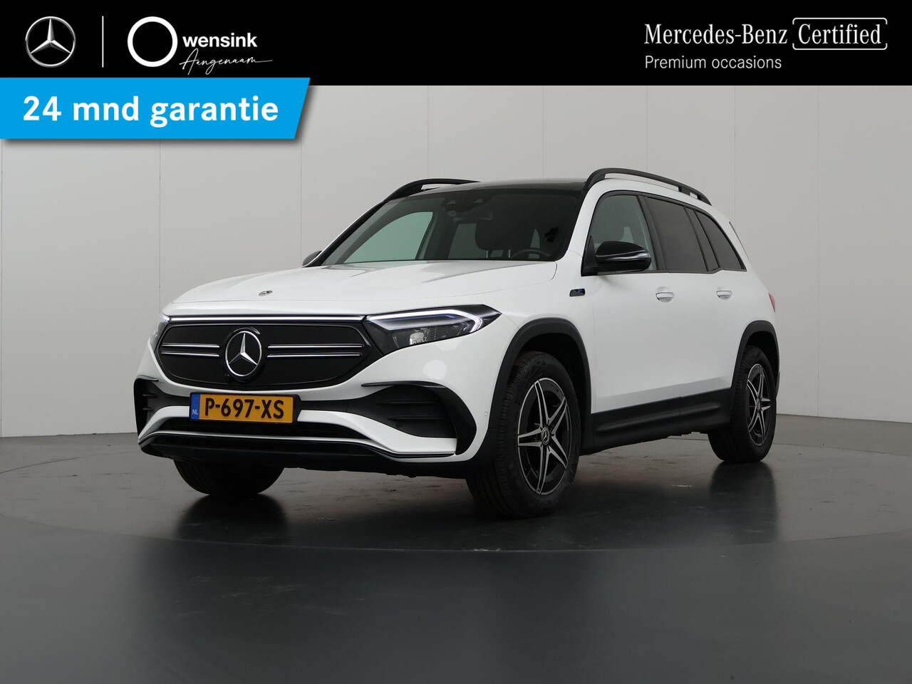 Mercedes-Benz EQB - 250 AMG Line 67 kWh | Night | Sfeerverlichting | Panoramadak | Headup  display | Stoelverw - AutoWereld.nl