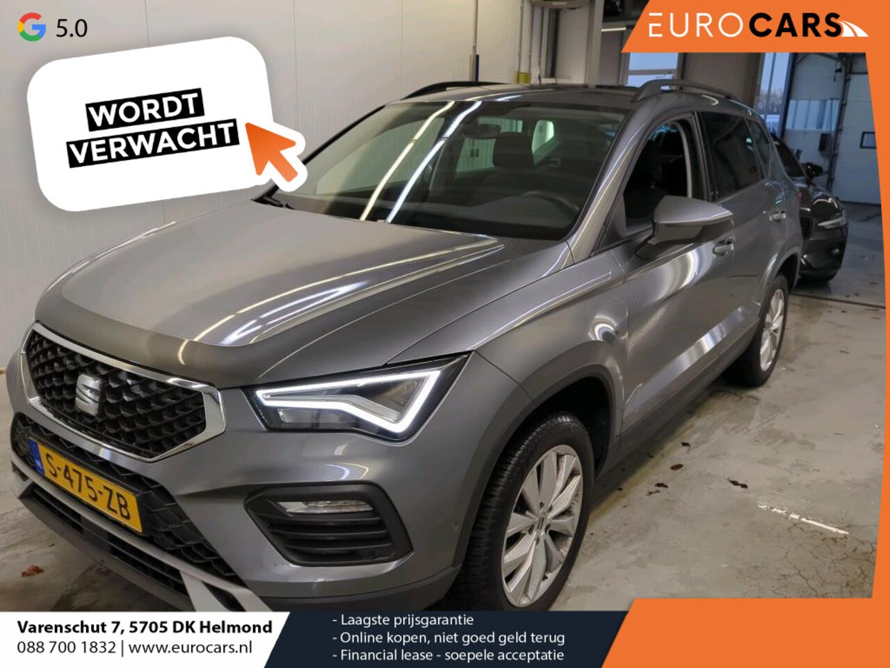 Seat Ateca - 1.5 TSI Style Business Intense Airco Cruise Control Navi Virtual Cockpit Privacy Glass PDC - AutoWereld.nl