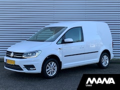 Volkswagen Caddy - 2.0TDI 102PK L1H1 Automaat Led Airco LM velgen Sensoren Trekhaak Car-Play ACC Start/Stop D